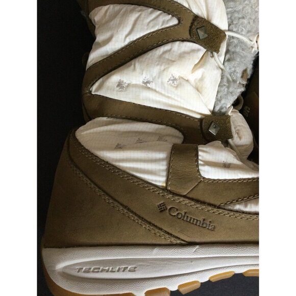 Columbia Womens Winter Boots Size 10 Omni-Shield Warm Sherpa Trim - Picture 7 of 11